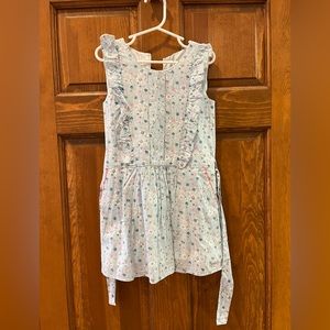 Pale blue floral Chloe dress, age 6